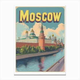 Aihrgdesign A Classic 1960s Travel Poster For Moscow Showcasi C0b70fa6 8eb6 4c2f 8a5c 1cdd747cf6fe 3 Canvas Print