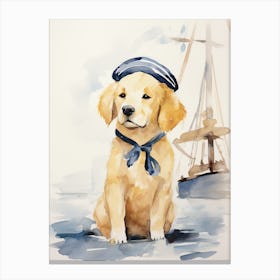 Sailor Dog 3 Canvas Print