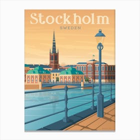 Stockholm Sweden Canvas Print