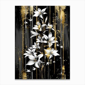 White Lilies Canvas Print