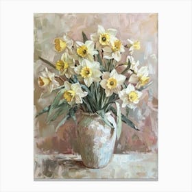 A World Of Flowers Daffodils 3 Painting Canvas Print