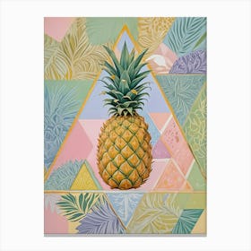 Tropical Triangle Canvas Print