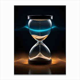 Hourglass Sand Canvas Print