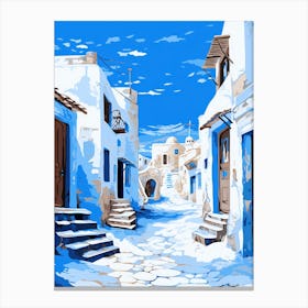 Greece Village 2 Canvas Print