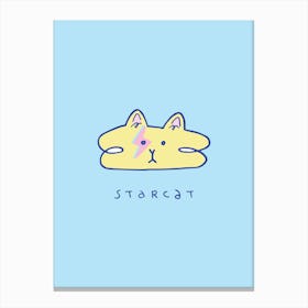 Starcat Canvas Print