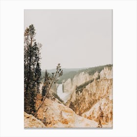 Yellowstone Landscape Canvas Print