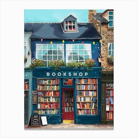 Bookshop Canvas Print