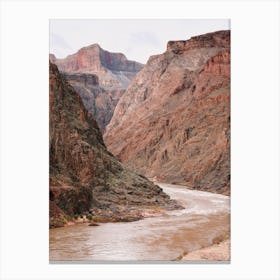 Canyon River Gorge Canvas Print