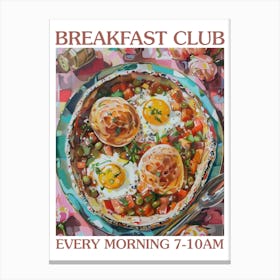 Breakfast Club Shakshuka 2 Canvas Print