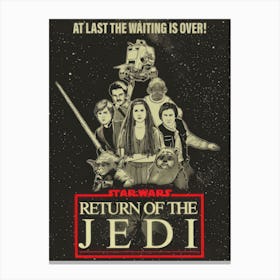 Return Of The Jedi Canvas Print