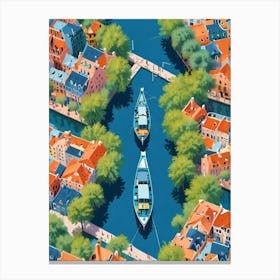 River Thames Canvas Print