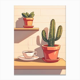 Cactus Canvas Print