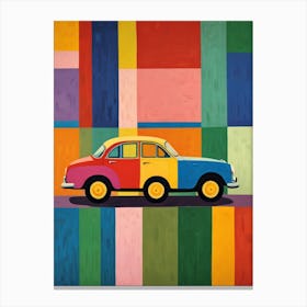 Car On The Street Canvas Print