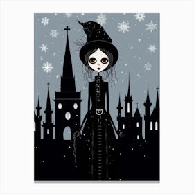 Gothmas Snow Witch Canvas Print