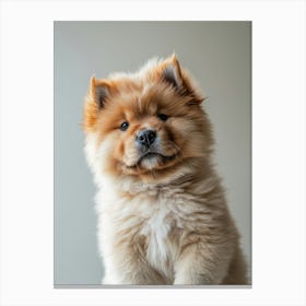 Chow Chow.Generated AI. Wall Art Print 1 Canvas Print