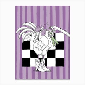 Prize Cock Canvas Print