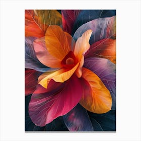 Colorful Flower Canvas Print