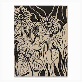Sunflowers 1 Canvas Print