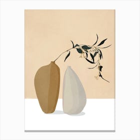 Couple of Vases Canvas Print