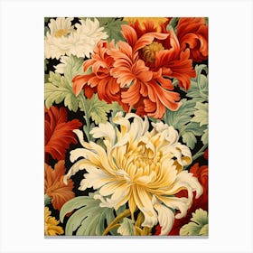 Chrysanthemums 1 Canvas Print