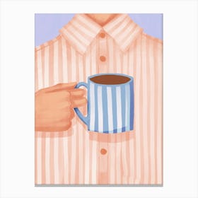 A Cup Of Coffee Canvas Print