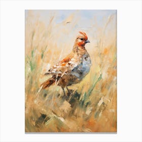 Bird Painting Pheasant 1 Canvas Print
