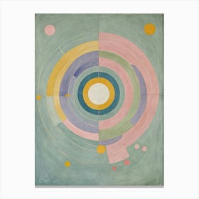 Pastel Geometry no1 Canvas Print