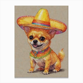 Chihuahua 13 Canvas Print