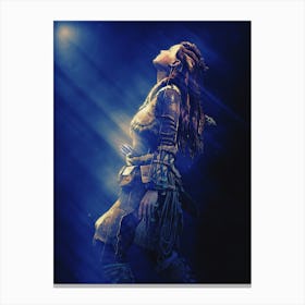 Light Of Heroes ― Aloy – Game Horizon Zero Dawn 2 Canvas Print