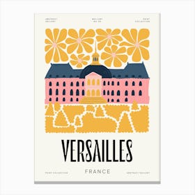 Versailles France Travel Matisse Style Canvas Print