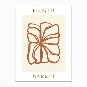 Flower Market 21 Canvas Print