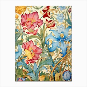 William Morris Flowers 5 Canvas Print