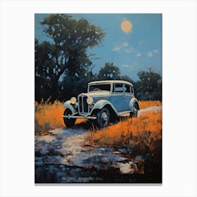 Moonlight Road Canvas Print