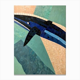 Blue Whale Canvas Print