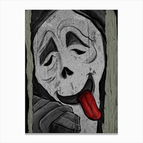 Ghostface Scary Movie Canvas Print