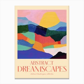 Abstract Dreamscapes Landscape Collection 48 Canvas Print