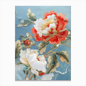 Chinese Flower Painting 37 Canvas Print