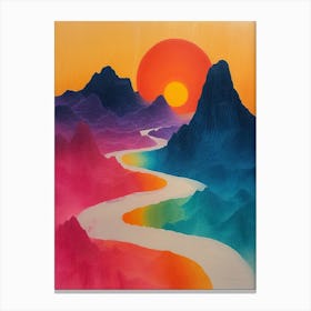 'Sunrise' 92 Canvas Print