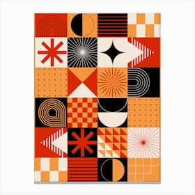 minimalism art Geometric Pattern Canvas Print