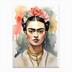 Frida Kahlo 16 Canvas Print