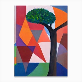Live Oak Tree Cubist 1 Canvas Print