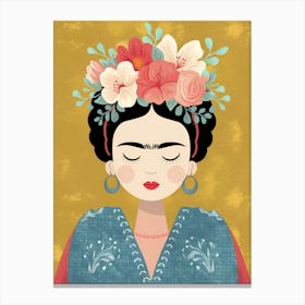 Frida Kahlo 16 Canvas Print