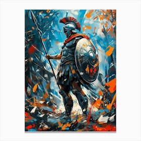 Spartan Warrior 11 Canvas Print