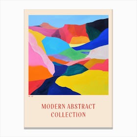 Modern Abstract Collection Poster 95 Canvas Print