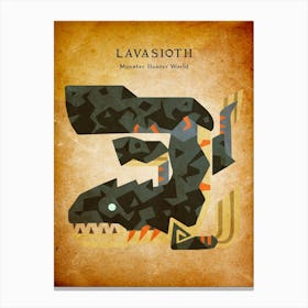 Lavasioth Vintage Canvas Print