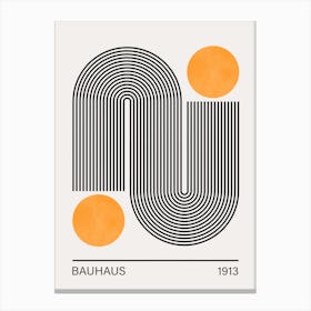 Bauhaus poster 5 Canvas Print