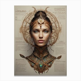 Ethereal Portrait Canvas Print