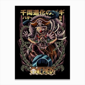 One Piece Anime Poster 10 Canvas Print