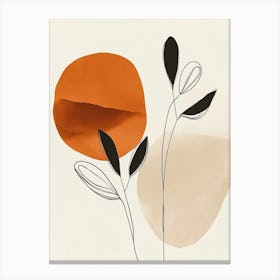 Abstract Orange Canvas Print Canvas Print