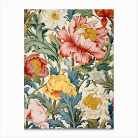 William Morris Wallpaper 123 Canvas Print